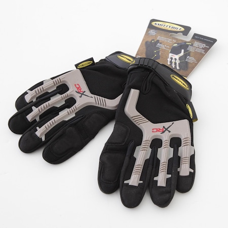 Smittybilt GLOVES - BLACK/ GRAY LOGO - XLARGE 1505